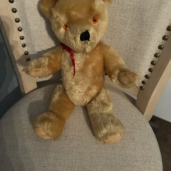 Classic Tan Teddy Bear - Picture 2 of 3